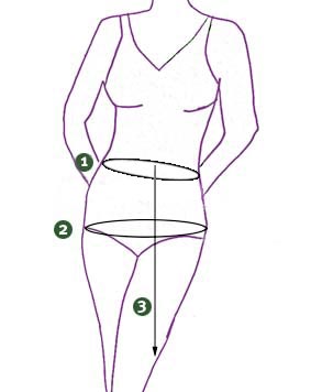 Measuring for a Ladies Kilt or Ladies Skirt