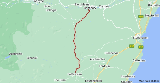 Map of B974, United Kingdom